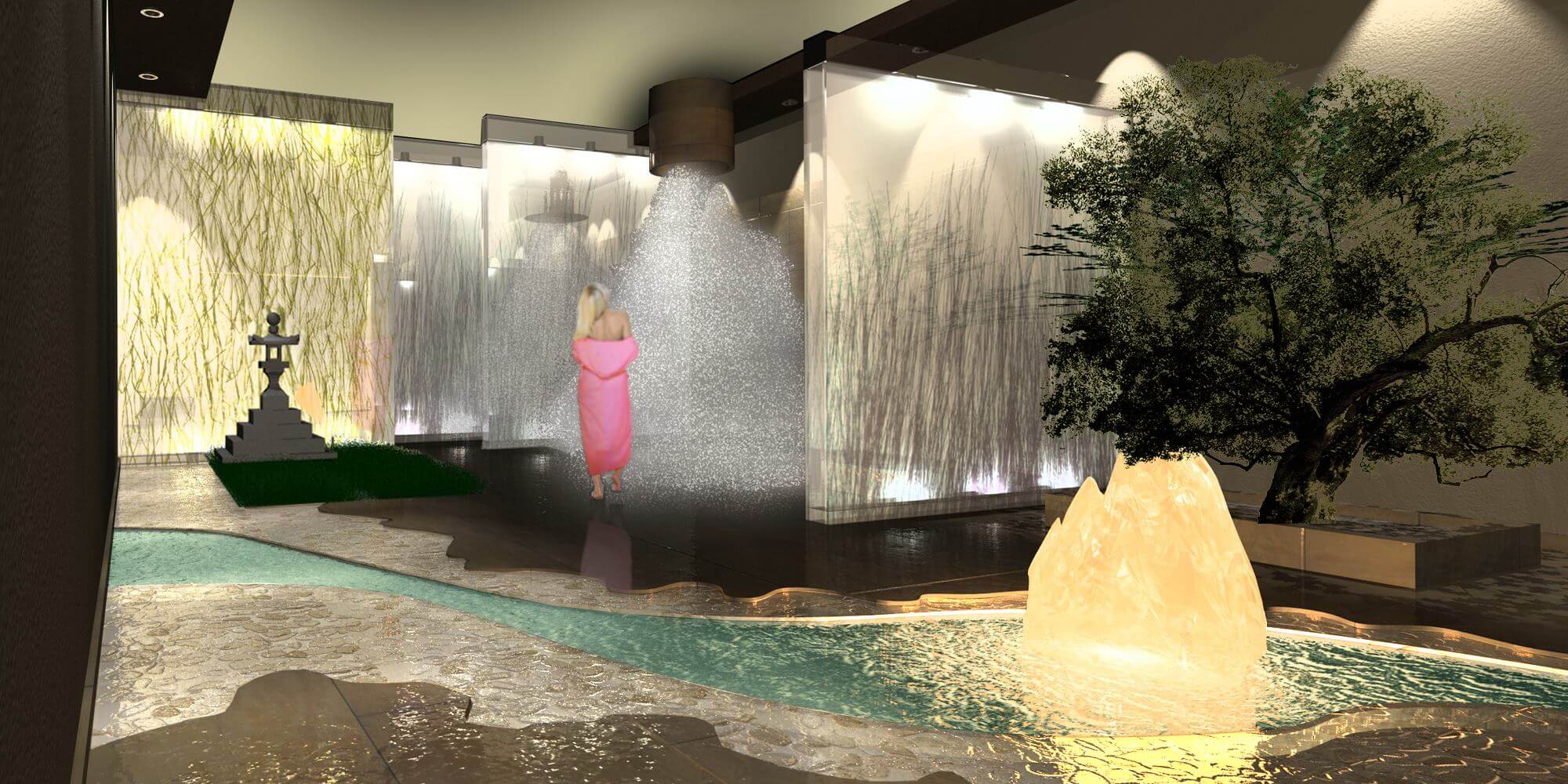 Die Themenwelt im Bereich des modernen Spa Designs muss unzähligen Ansprüchen gerecht werden. Es sind die kulturell geprägten Vorlieben und das individuelle Empfinden für Ästhetik, die im Mittelpunkt der Innenarchitektur eines private Spa stehen. Mit einer umfassenden Analyse der grundlegenden Bausubstanz Ihres Heimes und des zur Verfügung stehenden Raumangebots, einer exakten Planung, bei der alle individuellen Sonderwünsche berücksichtigt werden und einem darauffolgenden strukturierten Vorgehen bei der Umsetzung wird aus einem langgehegten Wunschtraum luxuriöse Wirklichkeit. Die Designwelt by Torsten Müller entdeckt die Einfachheit auf eine neue Art und Weise - der Purismus wird zu einer Lebenseinstellung, die Klarheit in Ihr Zuhause und in Ihr Inneres bringt. Meine Philosophie besinnt sich dabei darauf, dass die Kraft des Wassers und der naturbelassenen Materialien die Grundlage für Tiefenentspannung darstellen. Mit dem durchdachten Design wird dabei der innere Wunsch nach Behaglichkeit, Balance, innerer Wärme, Freude und Glück professionell umgesetzt. Wenn Sie die Möglichkeit haben, das Badezimmer Ihrer Träume zu planen, legen Sie ein Stück von sich selbst in das Projekt. Sei es bei einer Altstadtvilla mit hohen Decken oder in einem modernen Loft mit unverputzten Betonwänden – Luxusbäder lassen sich in jede Umgebung harmonisch eingliedern und die Individualität ihres Eigentümers zur Geltung bringen.