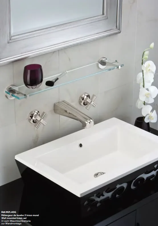 THG Paris Armaturen und hochwertiges Badezimmer-Zubehör für ihr Badezimmer Design Edler Stein, Kristallglas, Porzellan, optisches Glas, natürlicher Marmor: THG Paris wählt sorgfältig Materialien hoher Qualität zur Schaffung außergewöhnlicher Stücke. THG Paris steht für zeitlosen Luxus im privat Spa und eine außergewöhnliche Lebensart.