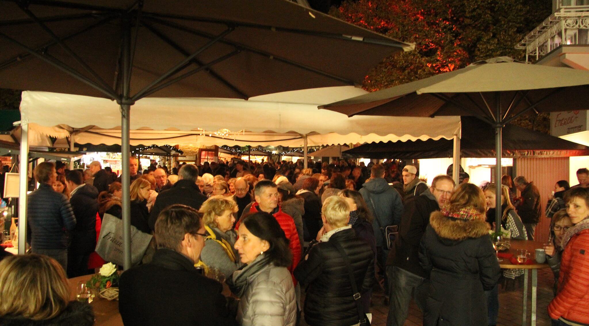 Martinimarkt Bad Honnef 2017 das Stadtfest für die Sinne Der Herbstmarkt findet vom 25. bis 29. Oktober 2017 statt. ZentraParkplätze mit Pendelverkehr