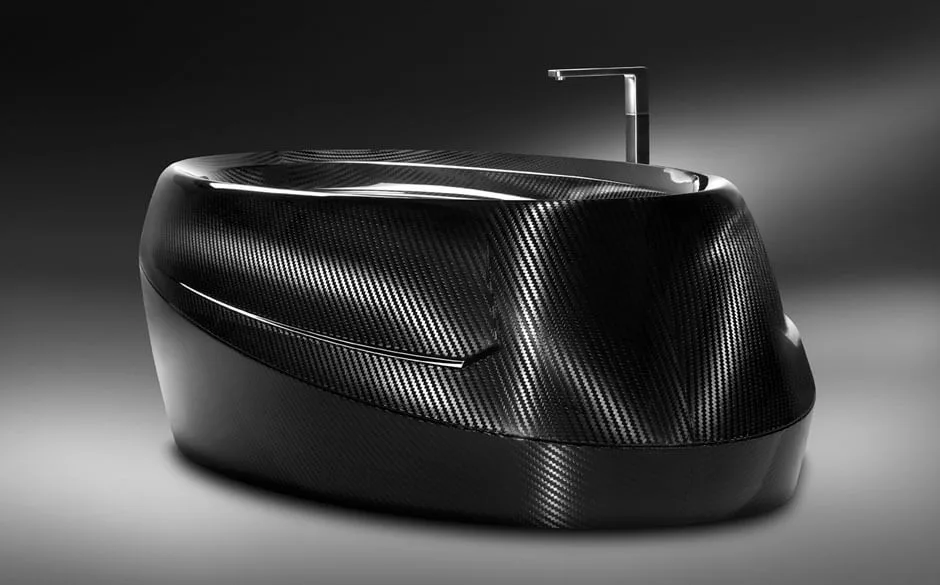 Luxus Carbon Badewanne: Design und Planung