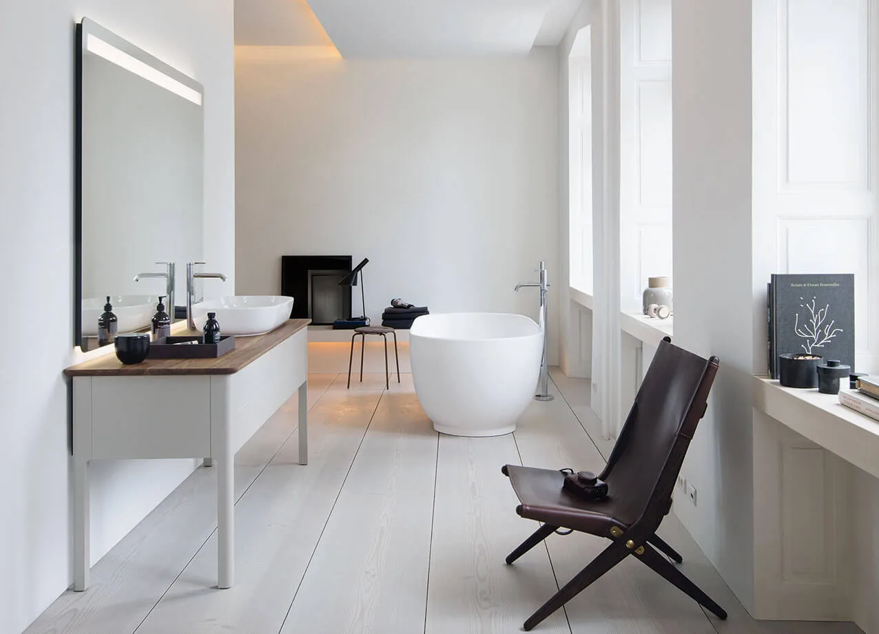 Duravit Luv ist die Badserie für moderne Bäder mit ästhetischer Ursprünglichkeit