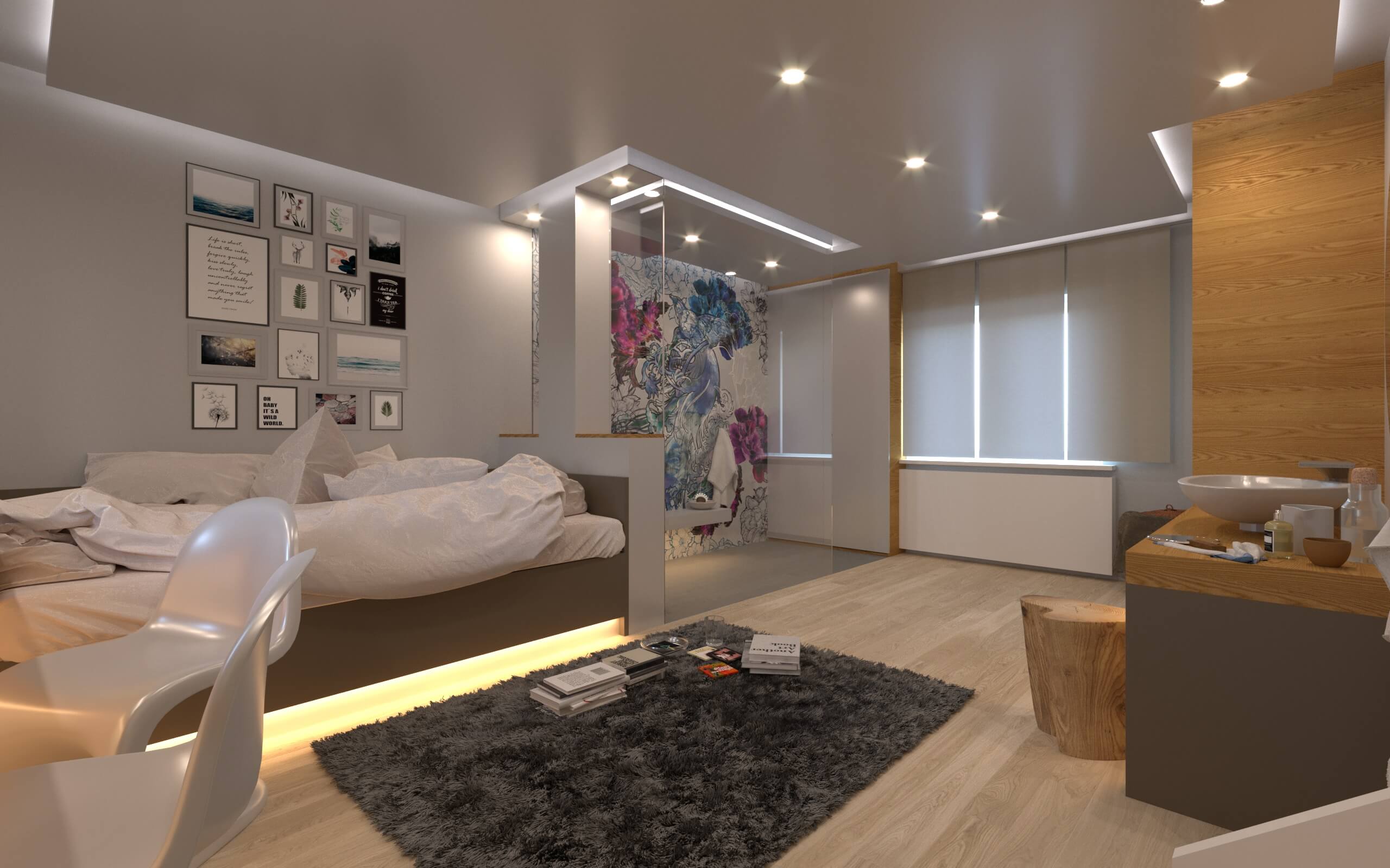 Moderne Jugendzimmer Planung