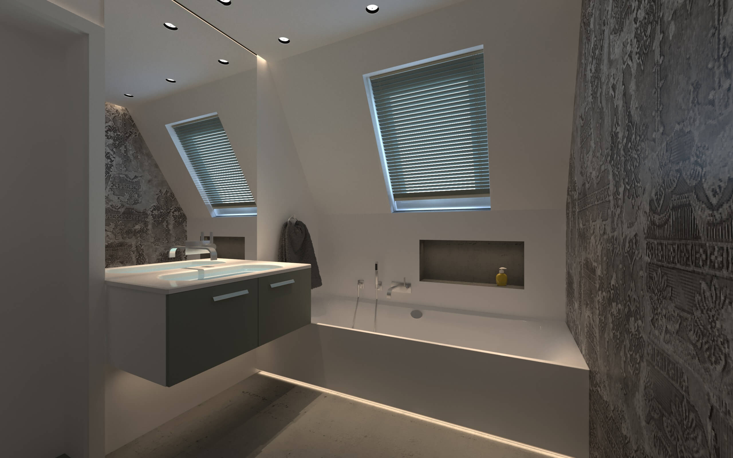 Tipps für die exklusive Badplanung mit Torsten Müller Design by Torsten Müller Cologne 3D Artist Franz Lorenz Wagner Stuttgart 2019 Wall and Deco Wet System