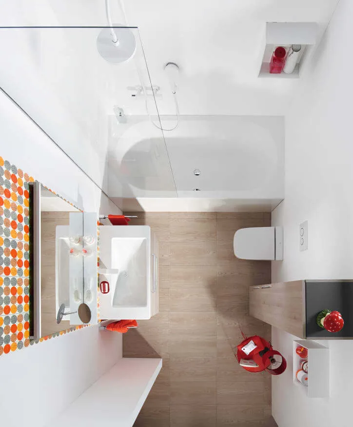 Die Farbe Weiß ist im Interior Design immer noch angesagt – im Badezimmer hat es die Farbe aufgrund seines Standard-Charakters allerdings schwer, auch wirklich als Trendfarbe wahrgenommen zu werden. (Foto: burgbad)
