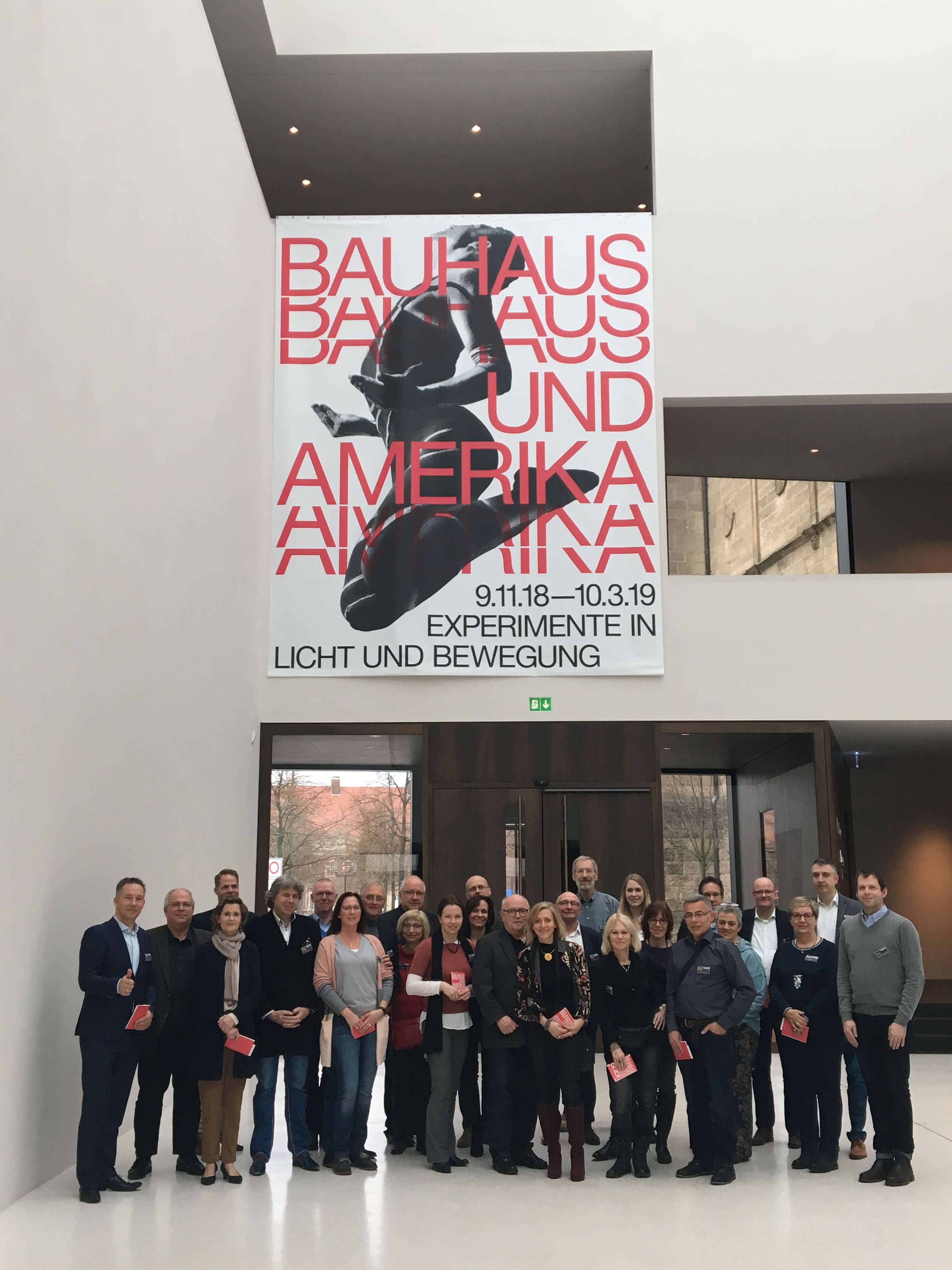  Gruppenbild 100 Jahre Bauhaus zur Architektenveranstaltung der Firma Kaldewei