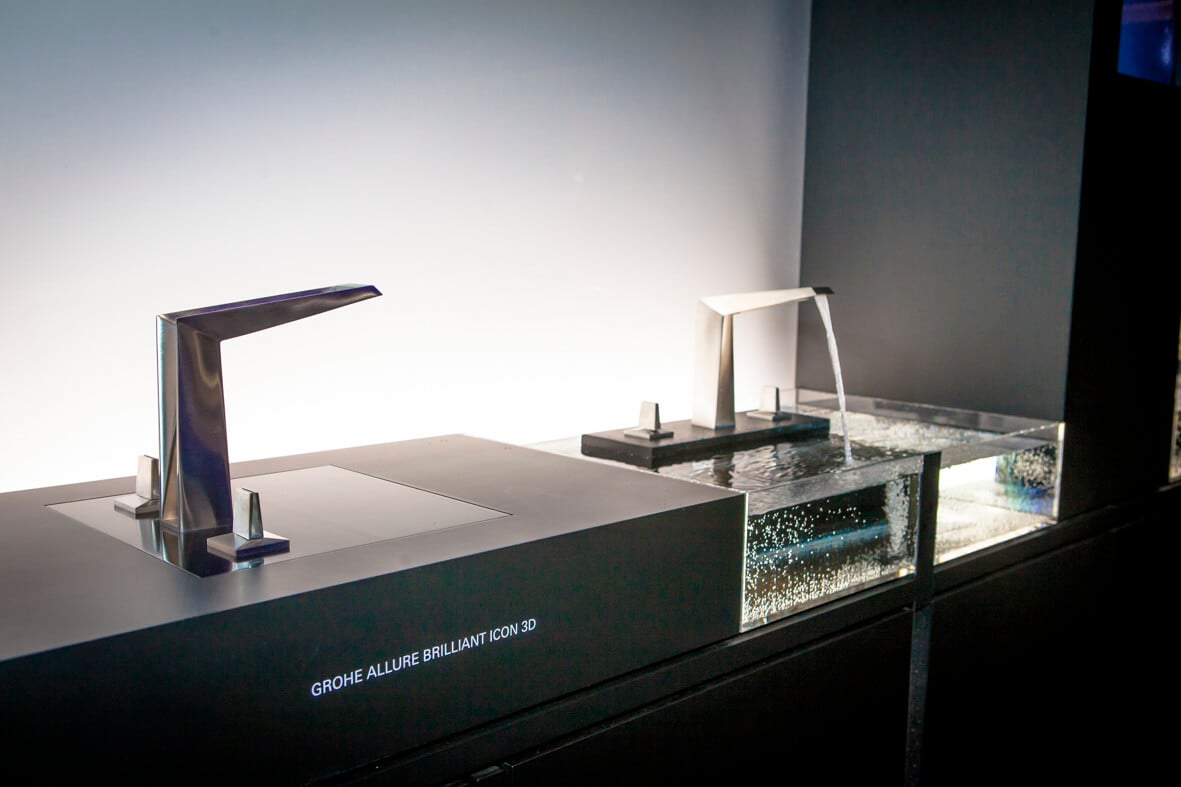 Armatur Grohe Grohe 3D Armatur für 12.000 Euro. Die Zukunft wie das Wasser fließt.
