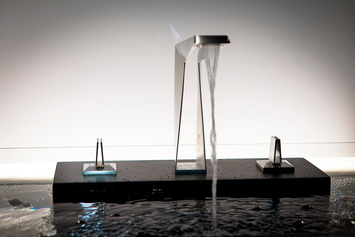 Armatur Grohe Grohe 3D Armatur für 12.000 Euro. Die Zukunft wie das Wasser fließt.