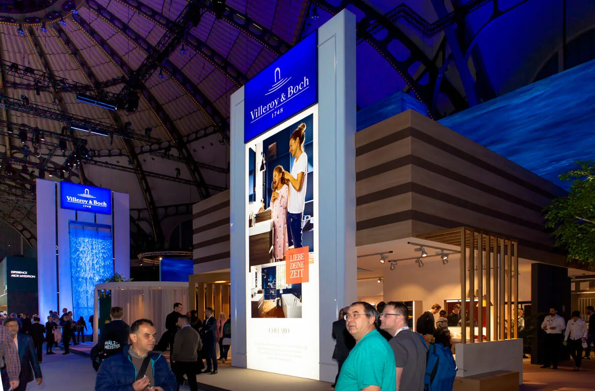 Villeroy & Boch Messe auf der ISH 2019 ISH 2019 Trends Designer Torsten Müller Bad Honnef Baddesign Badatrchitektur News