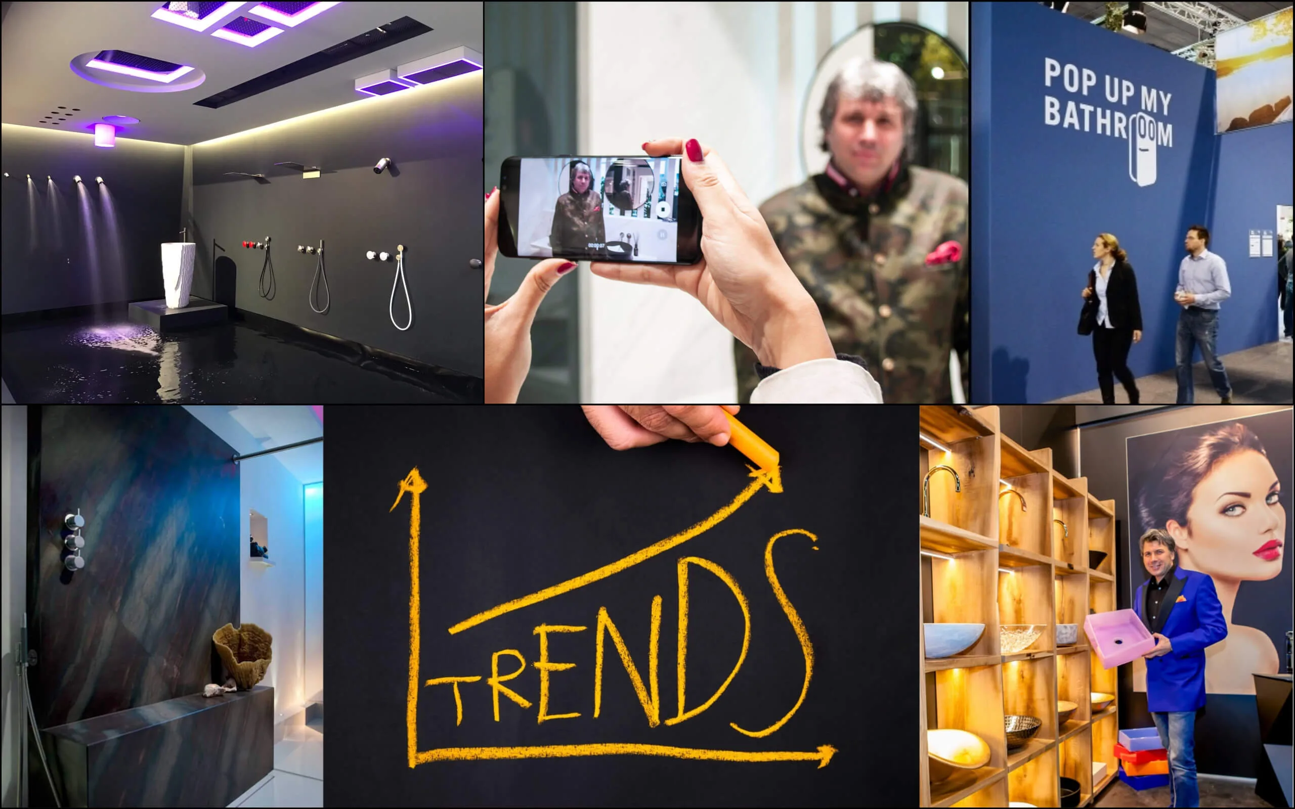 Trends aufspüren, umsetzen und sebst kreieren - Torsten Müller auf dem Pop up my bathroom Forum