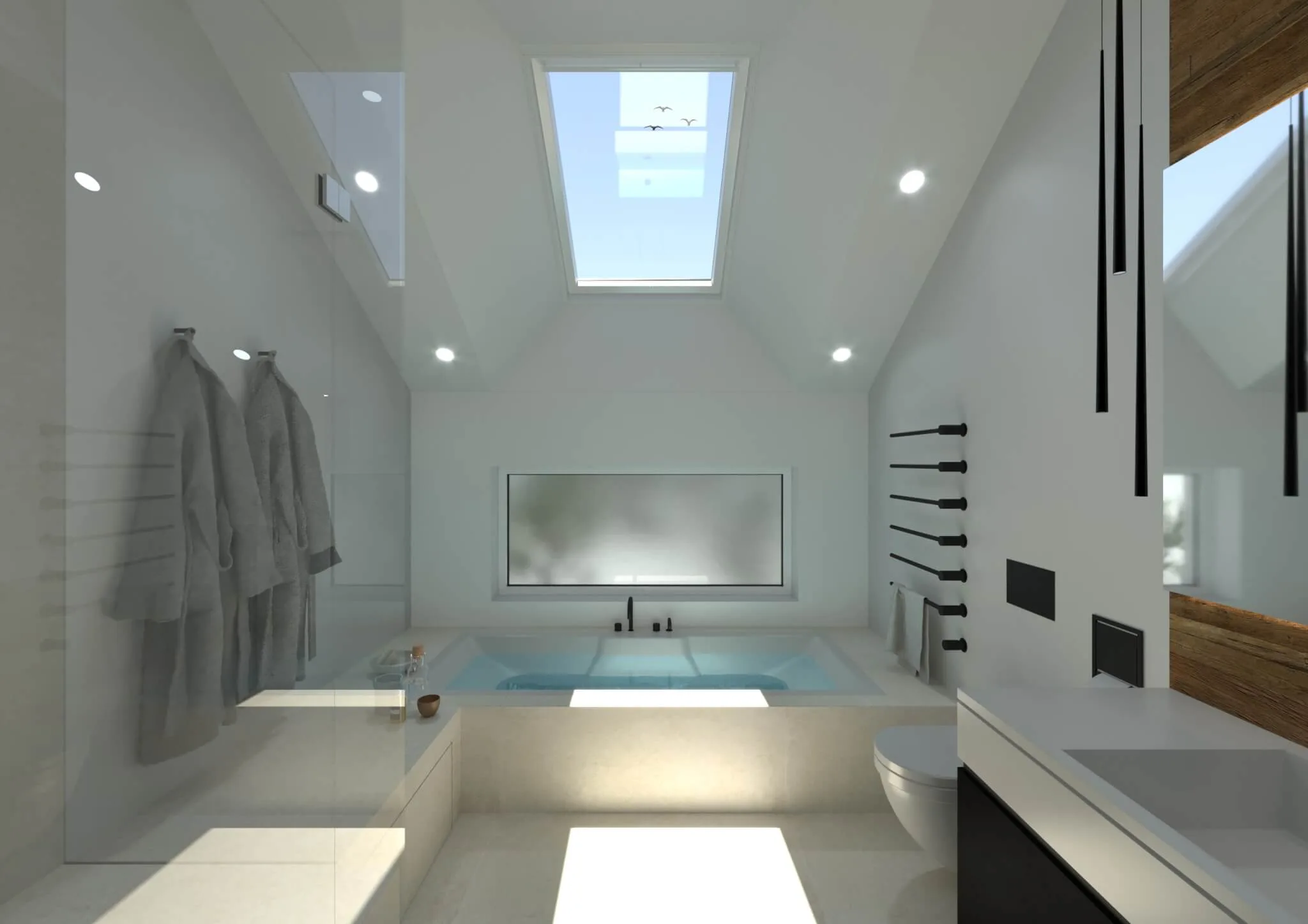 Helles Badezimmer Design von Torsten Müller
