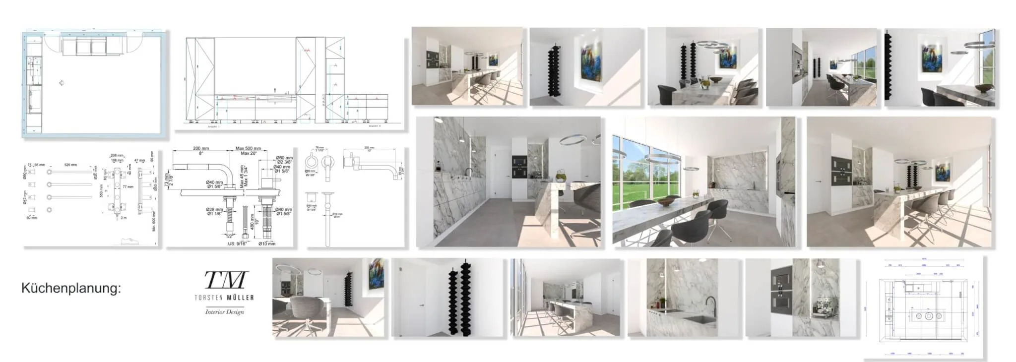 Erleben Sie High-Class Luxus in Ihrer Küche mit exklusivem Naturstein-Design. Torsten Müller schafft einzigartige Küchenwelten, in denen Eleganz und Funktionalität perfekt verschmelzen.
