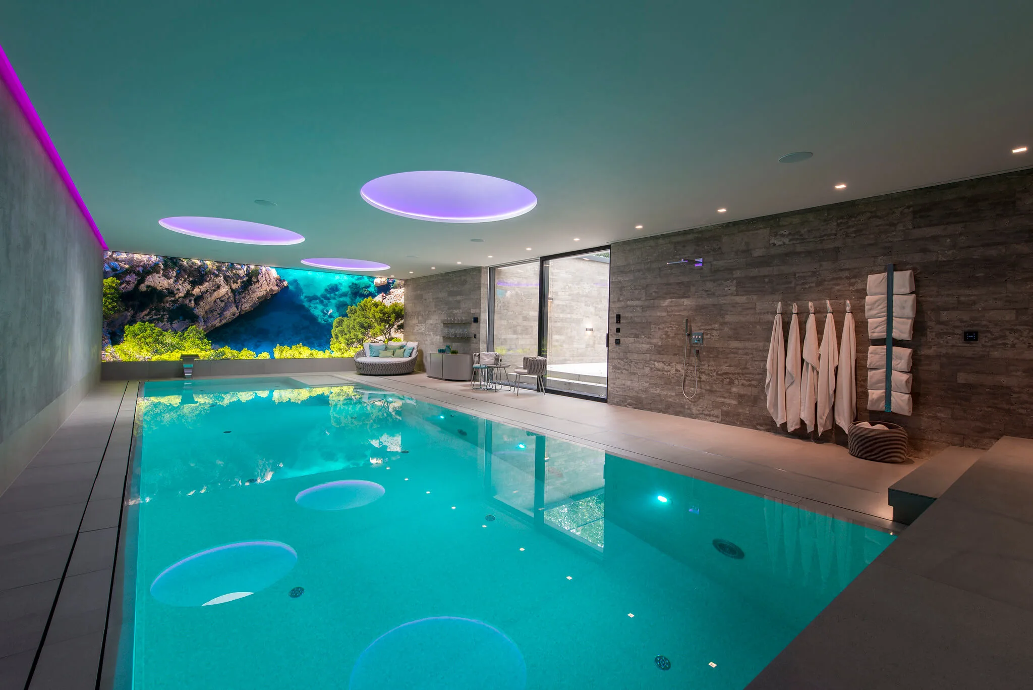 Bronzener bsw-Award 2023 für A1 Schwimmbadbau in der Kategorie "Indoorpool"
