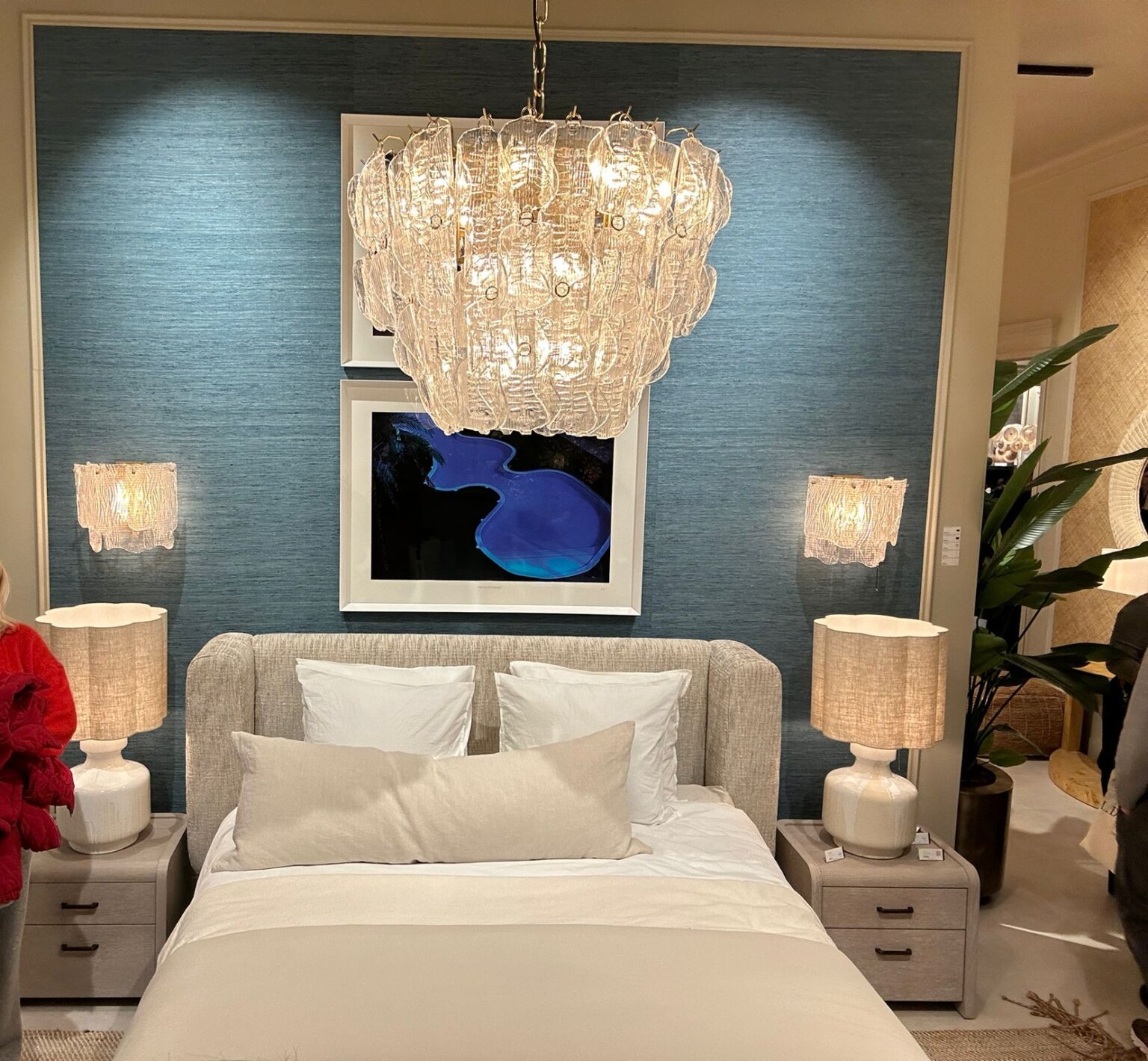 Maison & Objet 2025: Elegantes Schlafzimmer mit stilvoller Beleuchtung