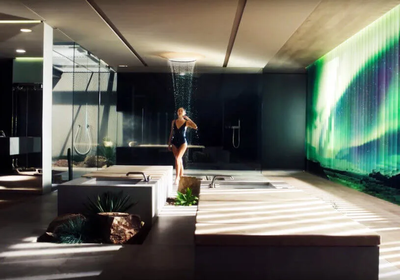 Traumbäder und Luxusbäder Dornbracht LifeSpa hebt die Vision einer gesundheitsorientierten Bad- und Spa-Gestaltung auf eine neue Stufe. Das Konzept steht für eine ganzheitliche Badplanung und -ausstattung im Sinne einer gesunden und präventiven Lebensweise.