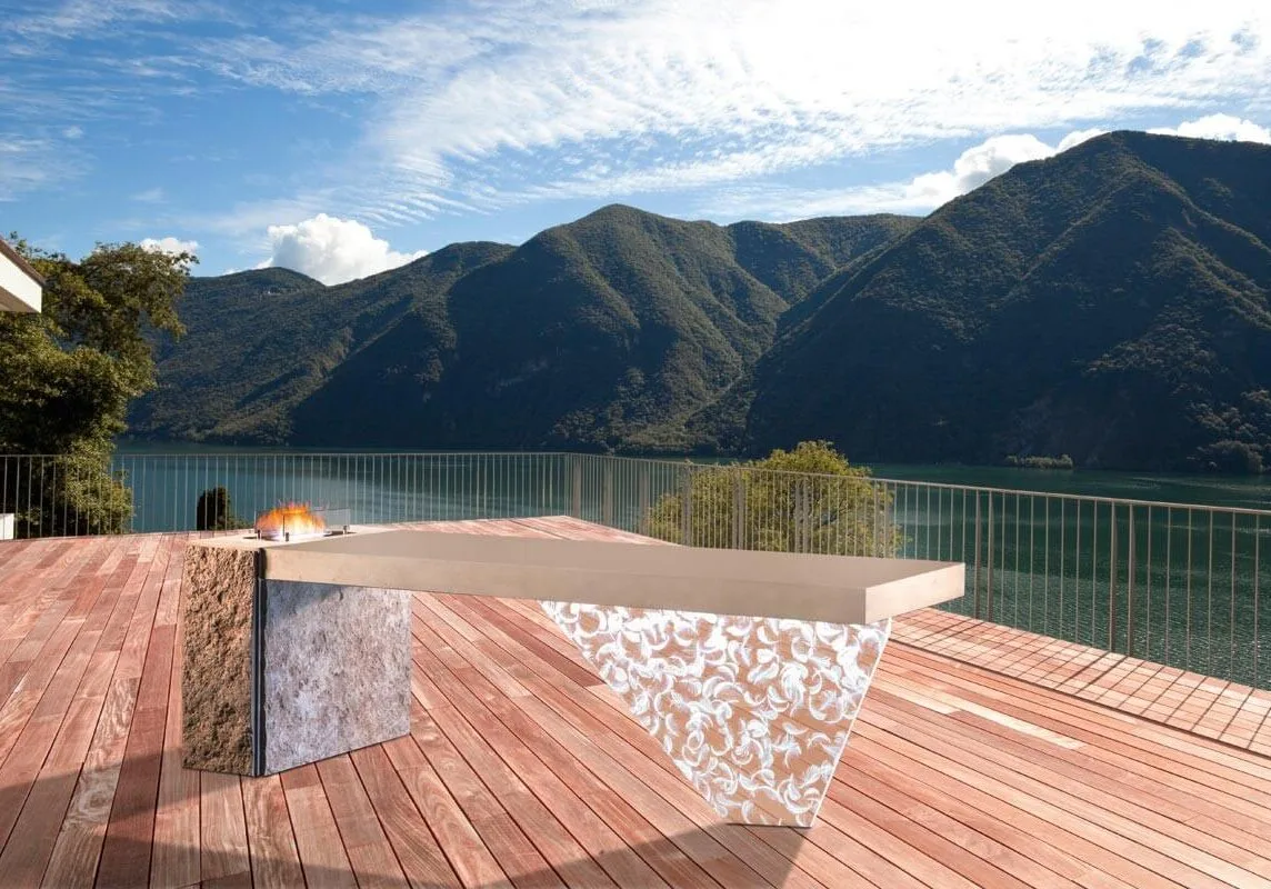 JUTABLE von JUMA EXCLUSIVE – Designtisch aus Naturstein, entwickelt mit Torsten Müller