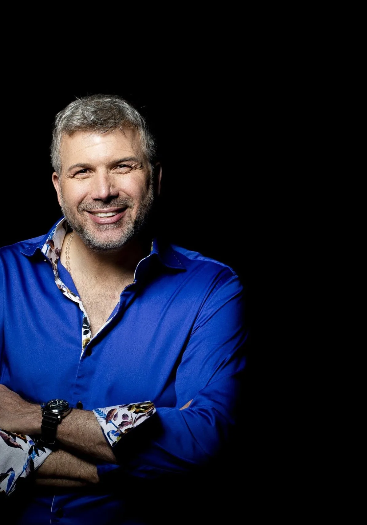 Torsten Müller bei einem Erstgespräch zur Planung eines hochwertigen Masterbads und Private Spa.