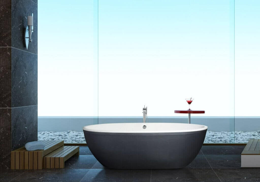 schlichtes-Bad-Badarchitektur-Purismus-Design-by-Torsten-Müller-bad-Honnef-Köln-Bonn-Beratung-Planung-Verkauf_2019.5 Badarchitektur 2023 nur eine Badewanne und viel freier Raum